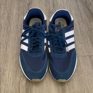 Men’s Adidas Iniki Runner Tennis Shoes - Size 9